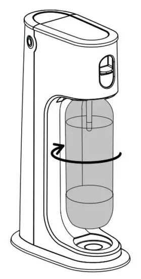 FIG 7 Removing the water bottle