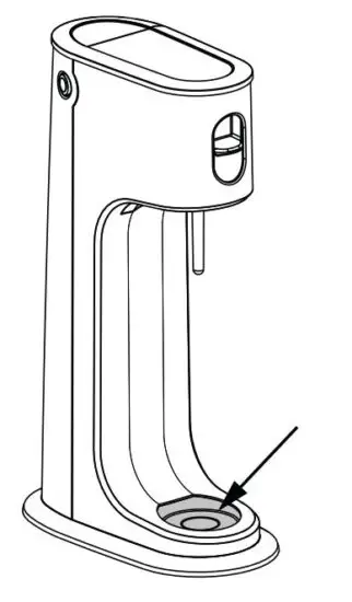 FIG 8 Emptying the spill tray