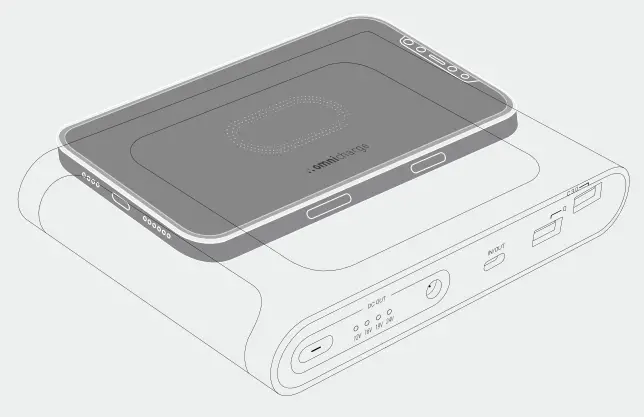 omnicharge Mobile 25600 DC USB-C PD USB A Wireless Power Bank-fig3
