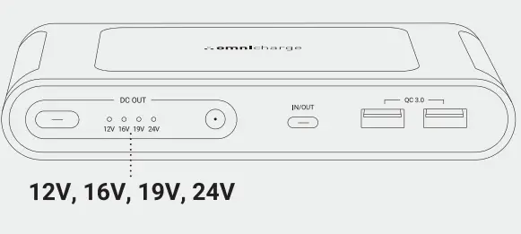 omnicharge Mobile 25600 DC USB-C PD USB A Wireless Power Bank-fig7