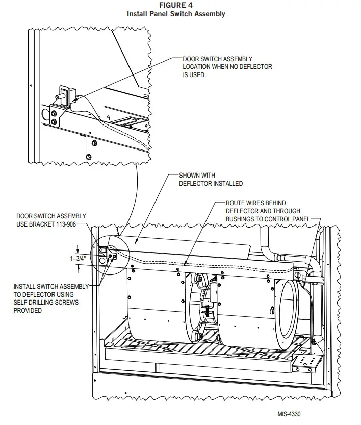 Bard 8620-344 Wall Mount UV-C LED - FIGURE4