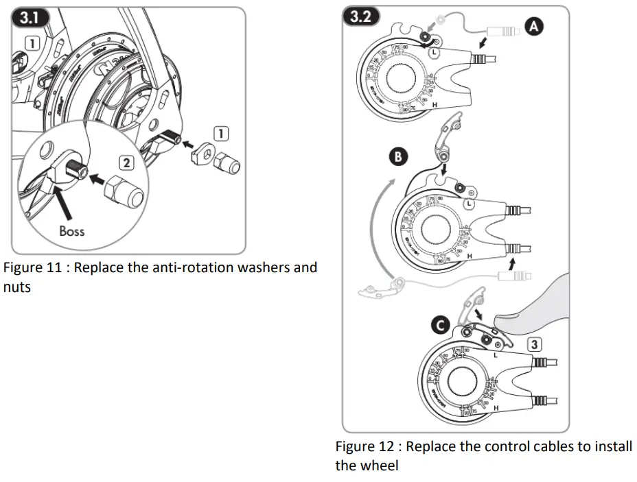 BIKE 43 ebike to Carry Children and Groceries - cables to install