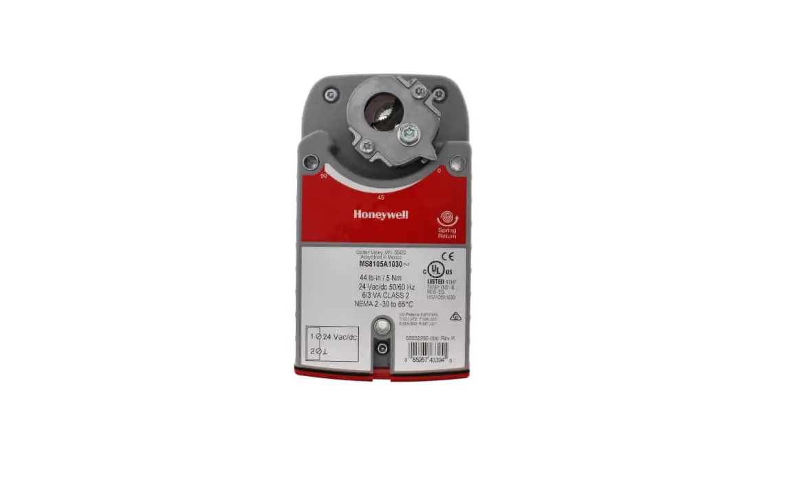 Honeywell Spring Return Direct Coupled Actuators Installation Guide Honeywell Spring Return Direct Coupled Actuators Installation Guide