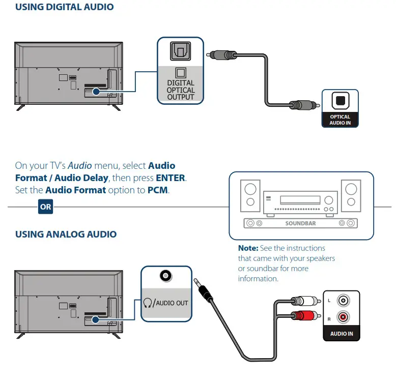 CONNECTING AUDIO DEVICES