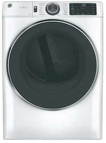 GE APPLIANCES GFD65GSSN-GSPN Capacity Front Load Gas Dryer with Steam
