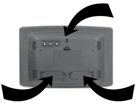 TIMEX 75328T Atomic Digital Clock- Placement of the Clock