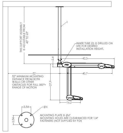 PDi-PD196I390R3-1400-Series-Ceiling-Mount-fig-6