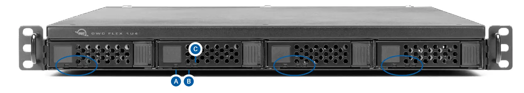OWC-FLEX-1U4-4-Bay-Thunderbolt-Storage-Docking-and-PCIe-Expansion-Rackmount-Solution-fig-2