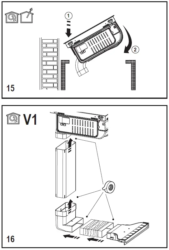 AEG IDE74243IB Extractor Hob 16