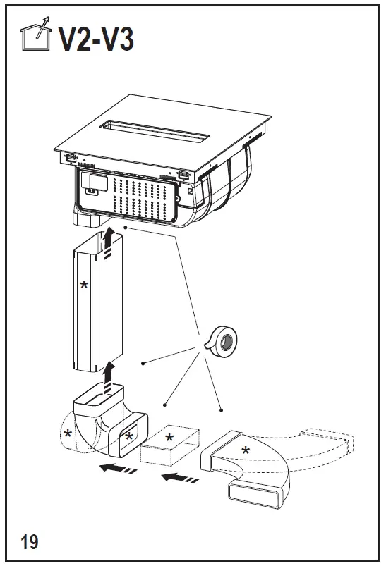 AEG IDE74243IB Extractor Hob 19