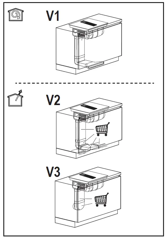 AEG IDE74243IB Extractor Hob 2