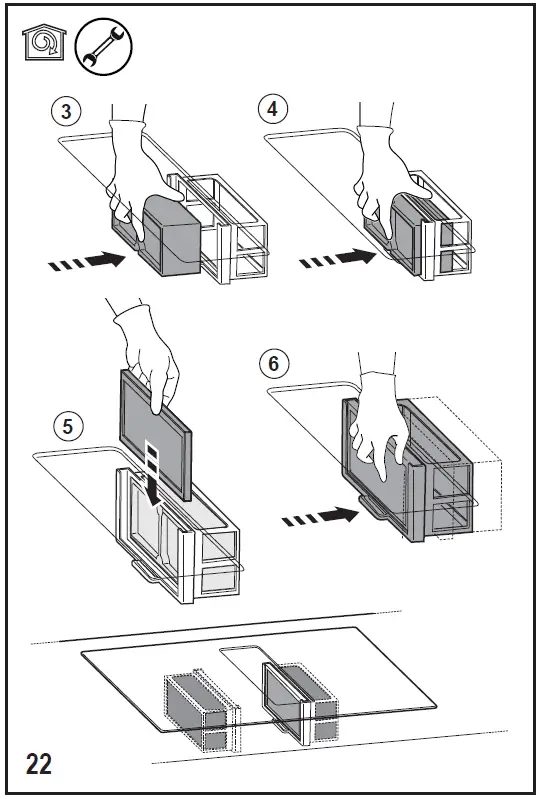 AEG IDE74243IB Extractor Hob 21