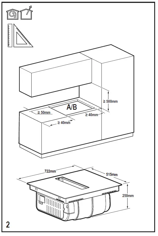 AEG IDE74243IB Extractor Hob 5
