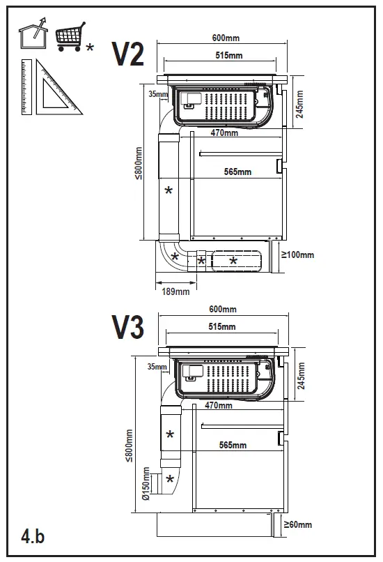 AEG IDE74243IB Extractor Hob 8