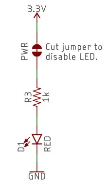 SparkFun Buck Regulator AP63203 - Power LED