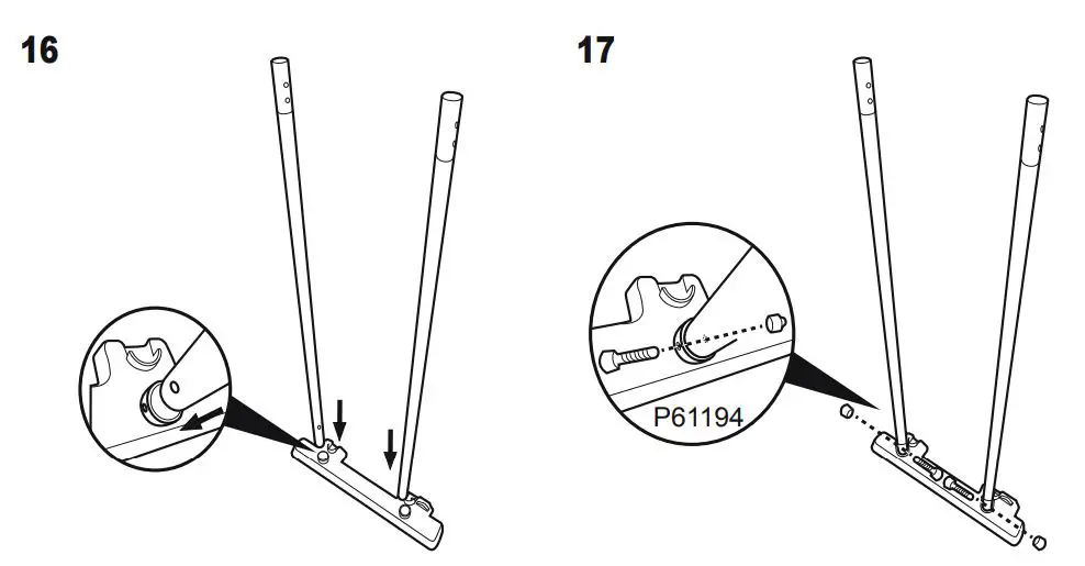 BESTWAY 58331 1.22m (48 Inch) Pool Ladder Owner's Manual - ASSEMBLY