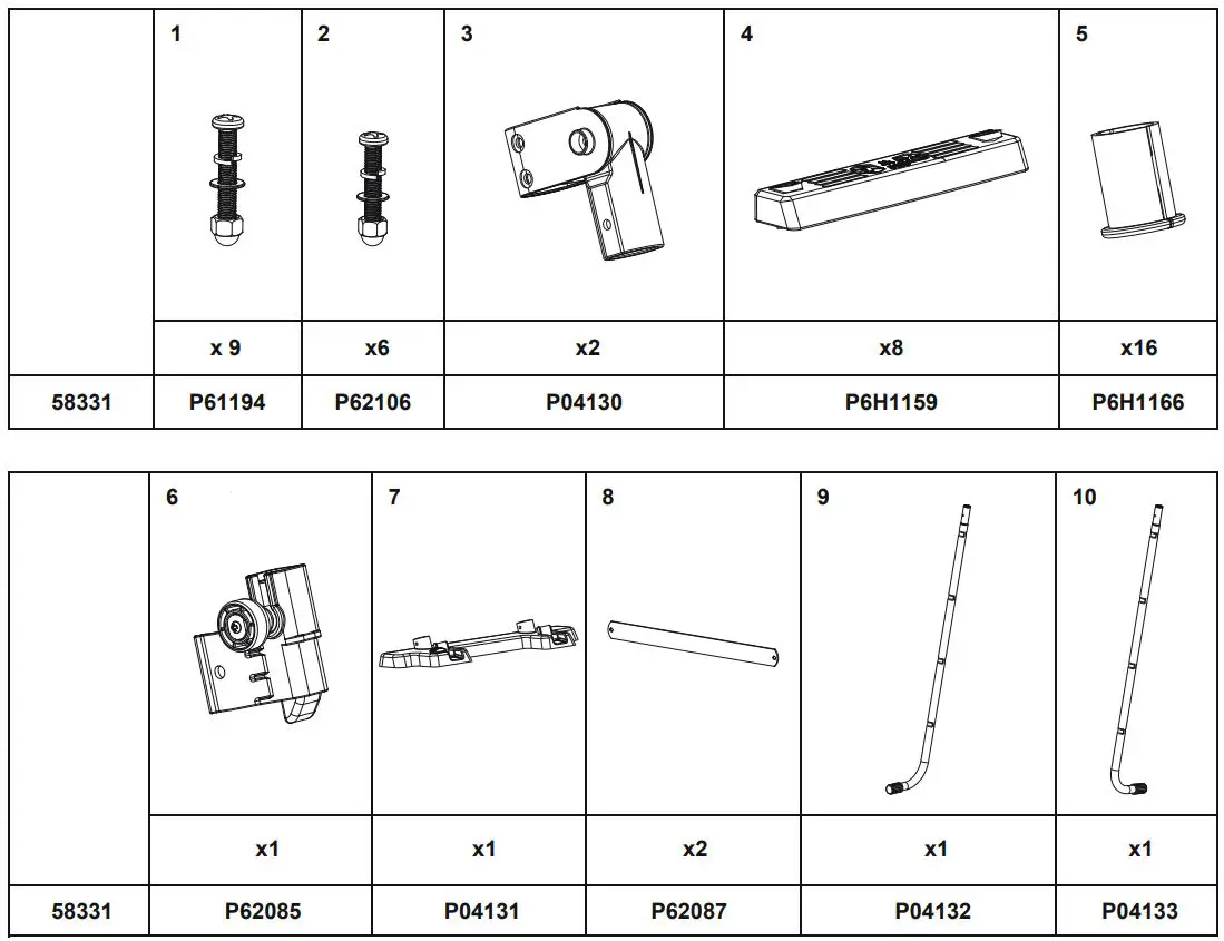 BESTWAY 58331 1.22m (48 Inch) Pool Ladder Owner's Manual - How to use