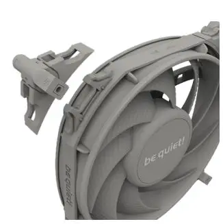 be quiet Silent Wings 4 120 mm Case Fan User Manual - The rubber elements as well as the fitting locks are engraved on the inside