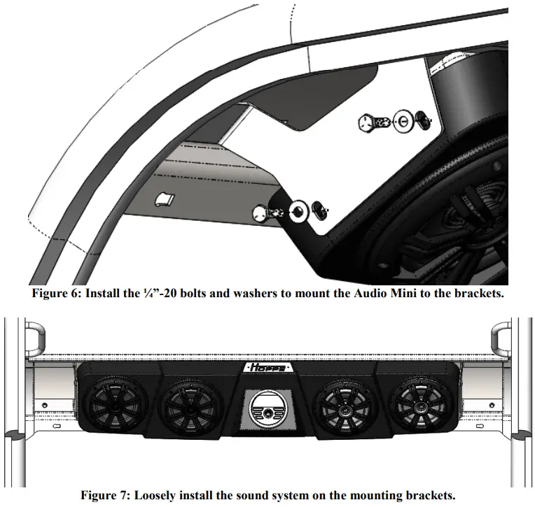 HOPPE 1000 Off Road Sound System For Cfmoto Uforce - Figure 6