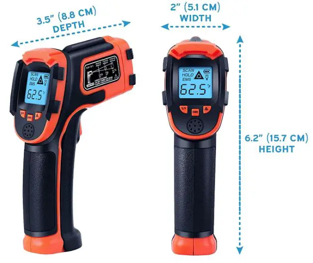 KIZEN-LaserPro-LP300-Infrared-Thermometer-Gun-img-1