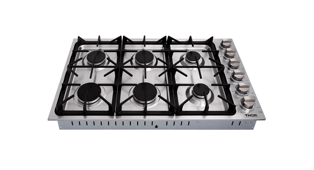 Thor Kitchen Tgc3601 Professional Drop In Gas Cooktop Instruction Manual