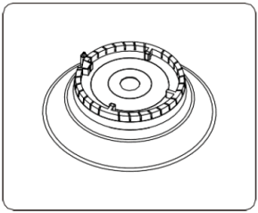 THOR KITCHEN TGC3601 Professional Drop in Gas Cooktop - fig 5