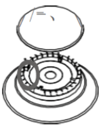 THOR KITCHEN TGC3601 Professional Drop in Gas Cooktop - fig 7