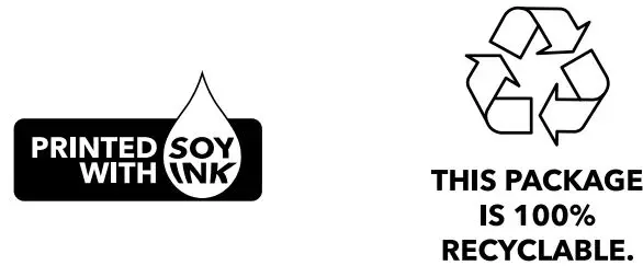 alza power A145 Fast Charger - printed with soy ink and recycle