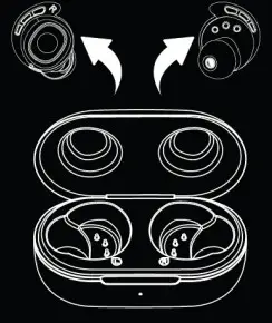 boAt Airdopes 441 Twin Wireless Ear-buds-power on