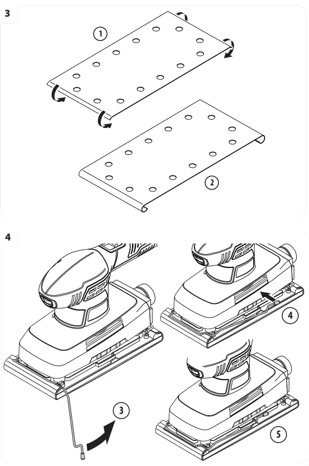 DEXTER 330SHS3.5 Sheet Sander - fig 3