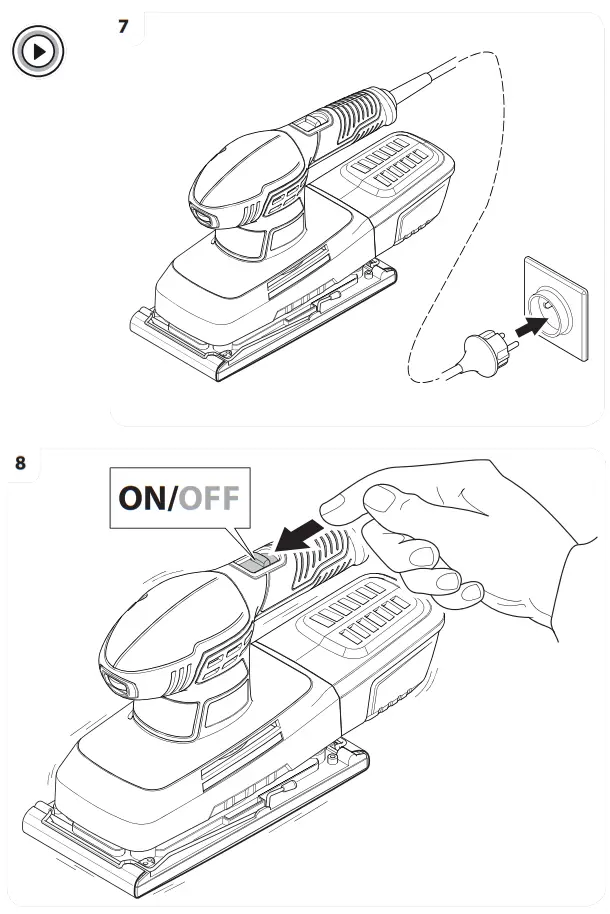 DEXTER 330SHS3.5 Sheet Sander - fig 5