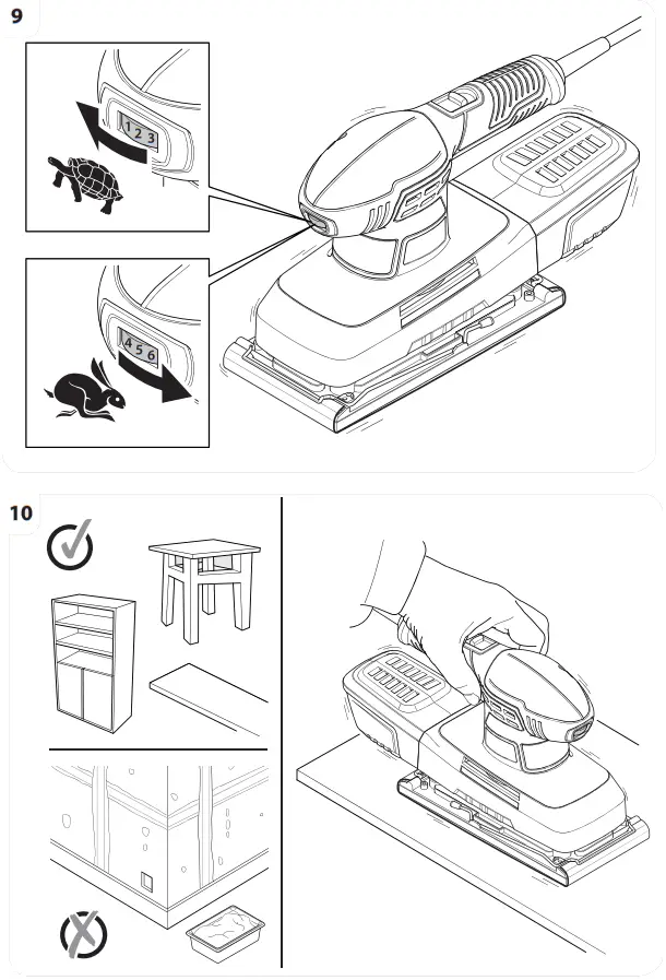 DEXTER 330SHS3.5 Sheet Sander - fig 6