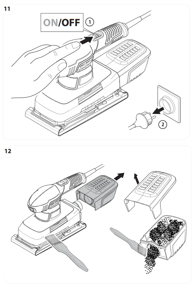 DEXTER 330SHS3.5 Sheet Sander - fig 7
