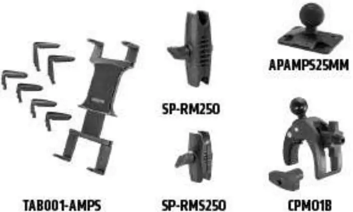 ARKON MOUNTS TAB1RMCPM Robust Tablet Clamp Mount-FIG2