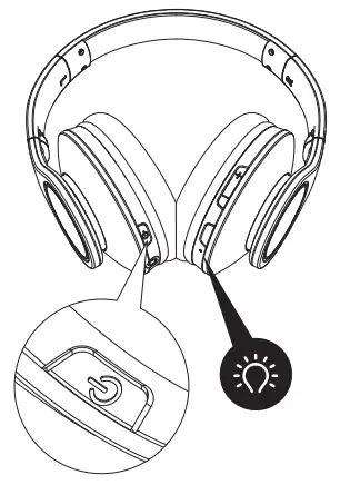 PHILIPS TAH6005 Wireless TV Headphone - the headphones