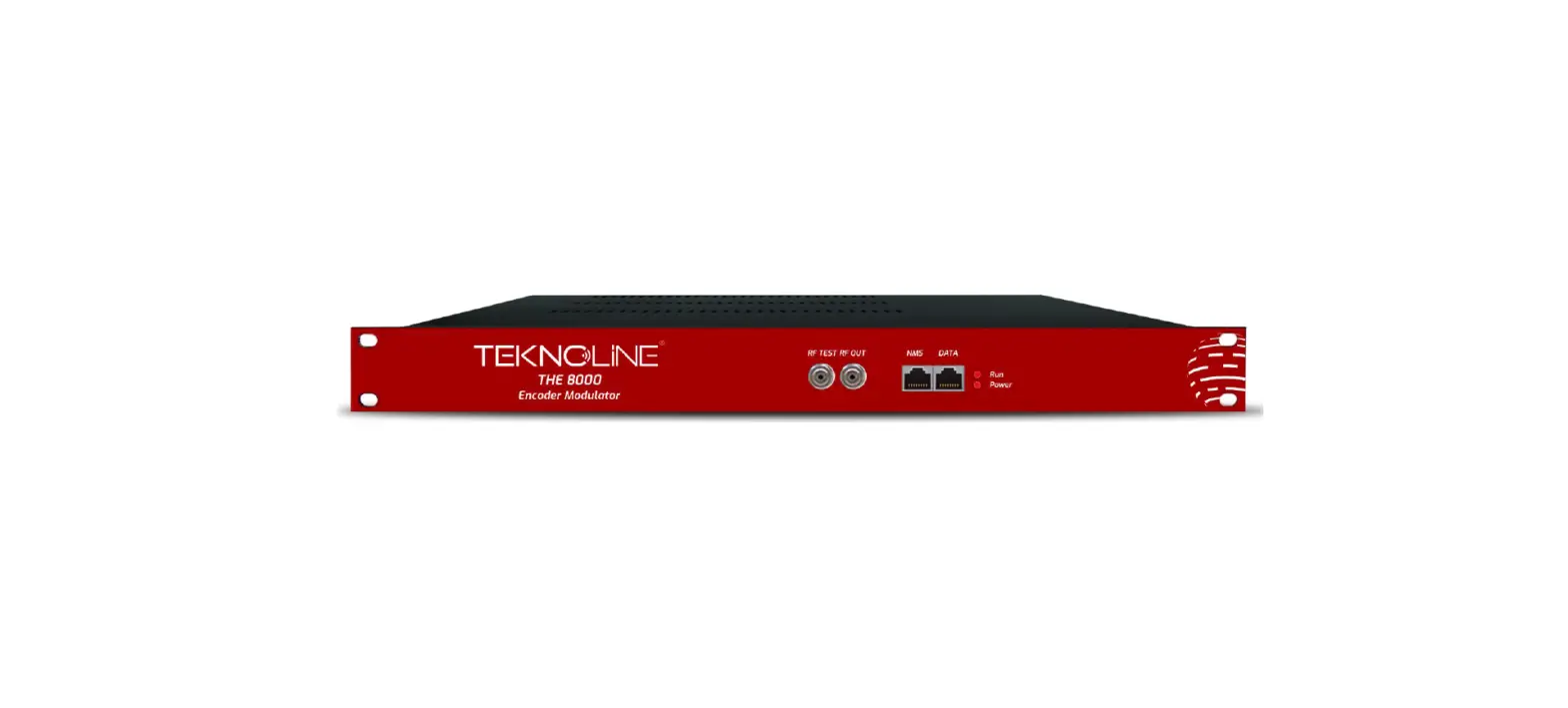 Teknoline The-8000 Dvb-c Encoder Modulator User Manual