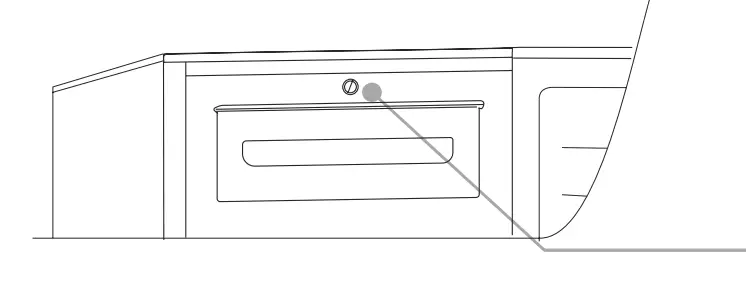 Hoover Under Counter Freezer HFZE54B - FIG1