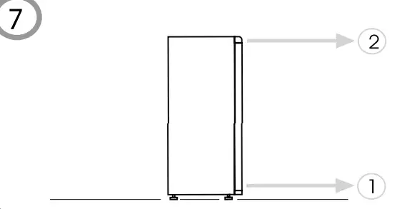 Hoover Under Counter Freezer HFZE54B - FIG10