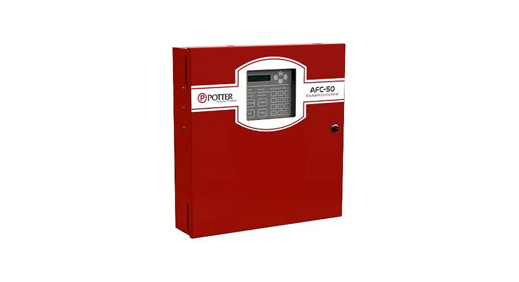 Potter Afc-50 Fire Alarm Control Panel Owner's Manual Potter Afc-50 Fire Alarm Control Panel Owner's Manual