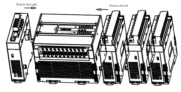 VEICHI VC Series Unpowered I-O Expansion Modules - Figure 5-1