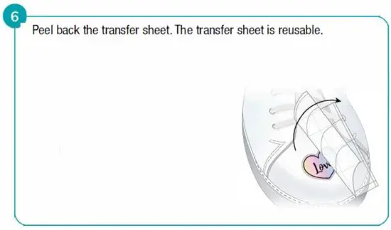 FIG 11 HOW TO APPLY THE STICKERS