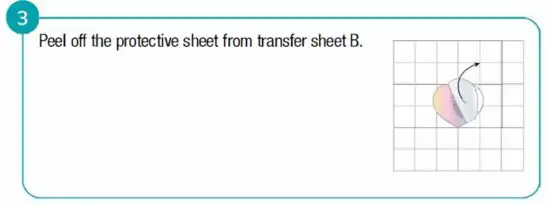 FIG 8 HOW TO APPLY THE STICKERS