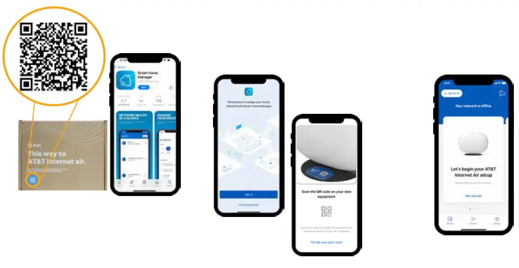 AT T 4920 Airties Smart Wi-Fi Extender - app