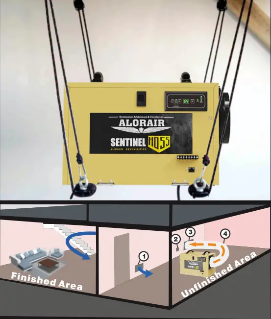 ALORAIR Sentinel HD55 Dehumidifier