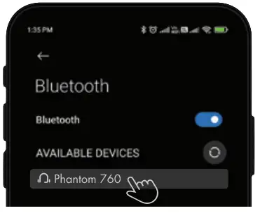 WINGS Phantom 760 Wireless Earphones - fig 4