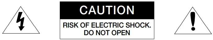 WISeNeT SPA-M1000 Microphone - CAUTION