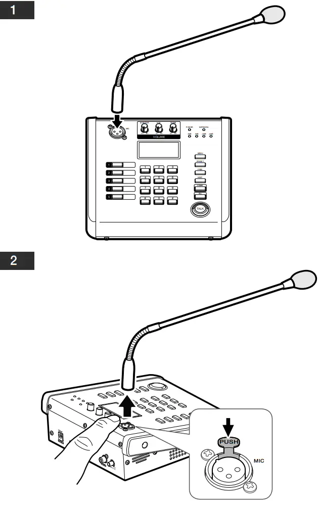 WISeNeT SPA-M1000 Microphone - INSTALLATION