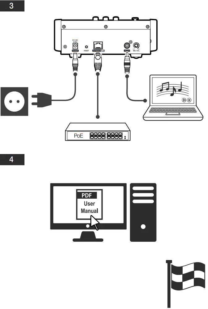 WISeNeT SPA-M1000 Microphone - INSTALLATION1