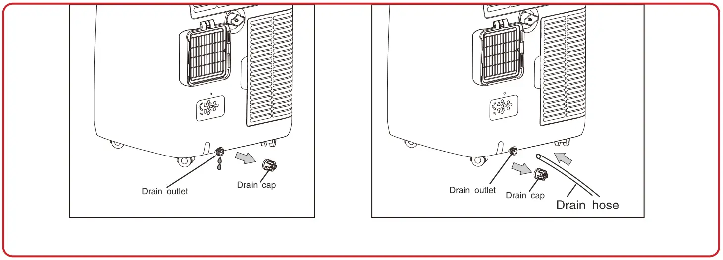 TURBRO 707 PAC GL10KWIFI A Portable Air Conditioner - Continuous Draining