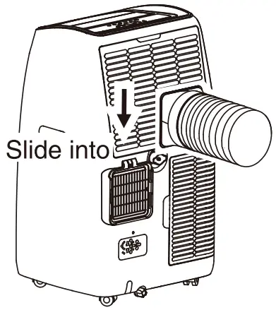 TURBRO 707 PAC GL10KWIFI A Portable Air Conditioner - Exhaust Hose